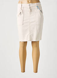 Jupe courte beige STREET ONE femme