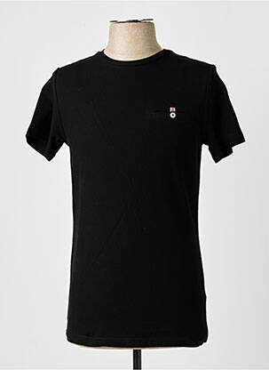 T-shirt noir CAMBRIDGE pour homme