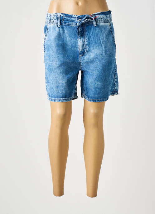 Short bleu STREET ONE femme