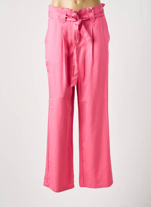 Pantalon large rose C'EST BEAU LA VIE pour femme