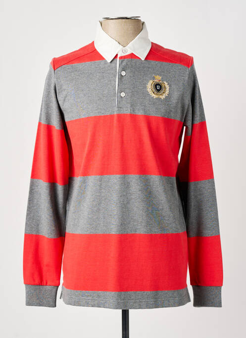 Polo rouge CAMBRIDGE pour homme