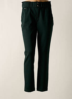 Pantalon chino tissage popeline taille normale vert STREET ONE femme