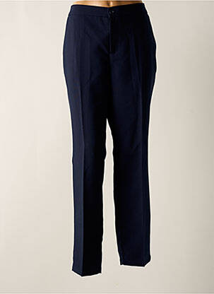 Pantalon chino tissage popeline taille normale bleu STREET ONE femme