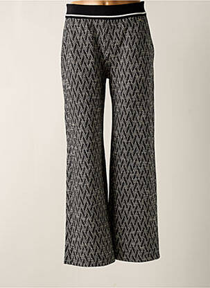 Pantalon droit stretch taille normale noir STREET ONE femme