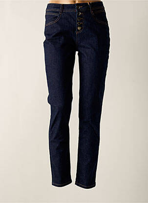 Jeans coupe slim tissage brut taille normale bleu STREET ONE femme