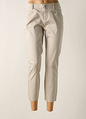 Pantalon 7/8 stretch taille normale gris STREET ONE femme
