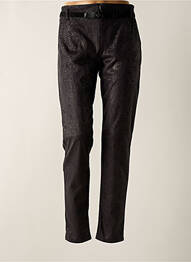 Pantalon slim taille normale taille normale noir LO! LES FILLES femme