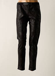 Pantalon slim taille normale taille normale noir LO! LES FILLES femme