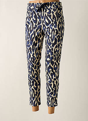 Pantalon 7/8 bleu STREET ONE pour femme