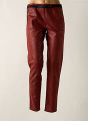 Pantalon slim rouge LO! LES FILLES pour femme seconde vue