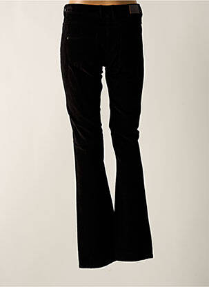 Pantalon flare stretch taille haute noir FREEMAN T.PORTER femme