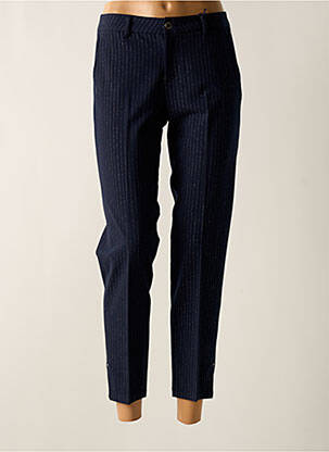 Pantalon 7/8 stretch taille normale bleu FREEMAN T.PORTER femme