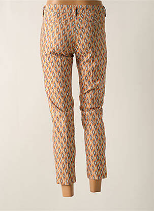 Pantalon 7/8 stretch taille normale orange FREEMAN T.PORTER femme