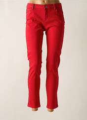 Jeans skinny rouge MORGAN pour femme seconde vue