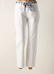 Pantalon 7/8 blanc FREEMAN T.PORTER pour femme seconde vue