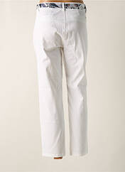 Pantalon 7/8 blanc FREEMAN T.PORTER pour femme seconde vue