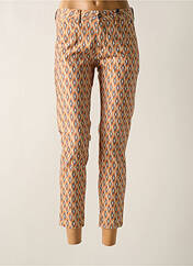 Pantalon 7/8 orange FREEMAN T.PORTER pour femme seconde vue