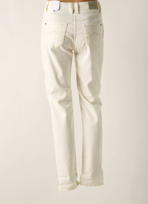 Jeans boyfriend stretch taille normale blanc FREEMAN T.PORTER femme