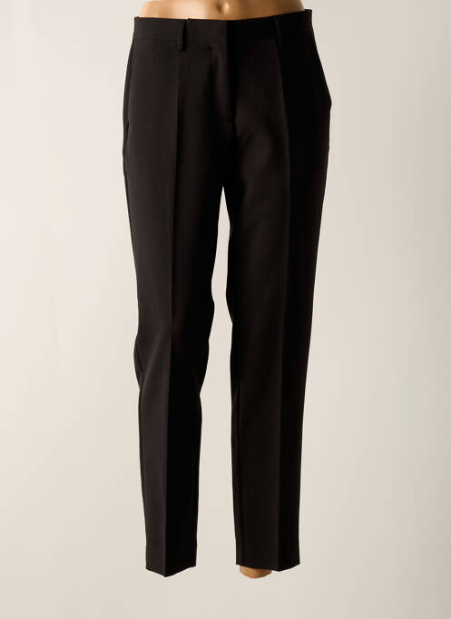 Pantalon 7/8 stretch taille normale noir ICHI femme