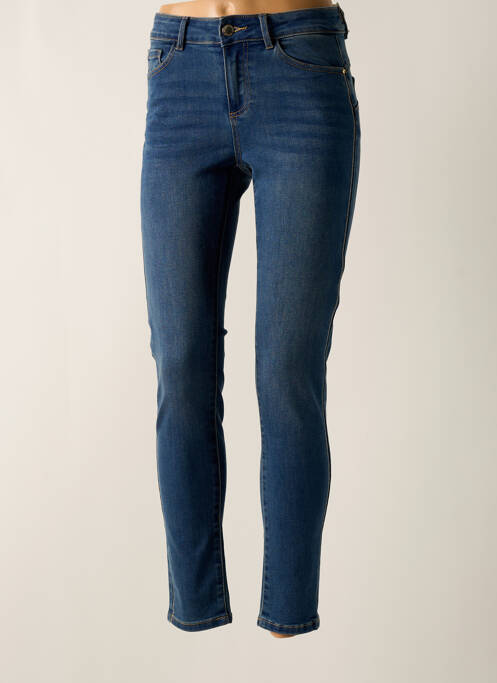 Jeans coupe slim bleu MORGAN pour femme