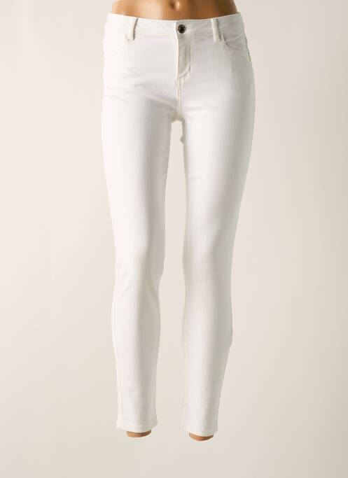 Jeans skinny blanc MORGAN pour femme