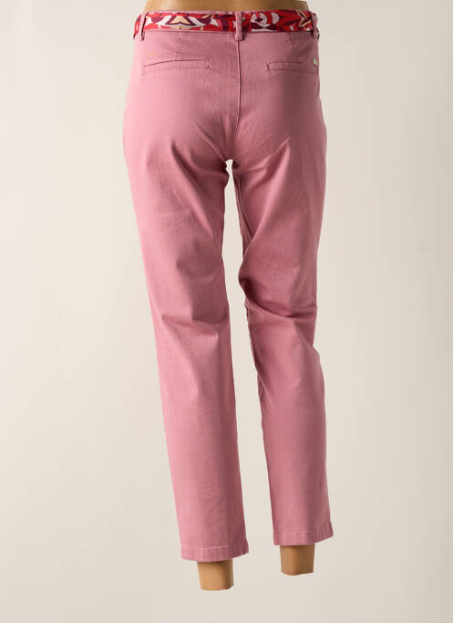 Pantalon 7/8 rose FREEMAN T.PORTER femme