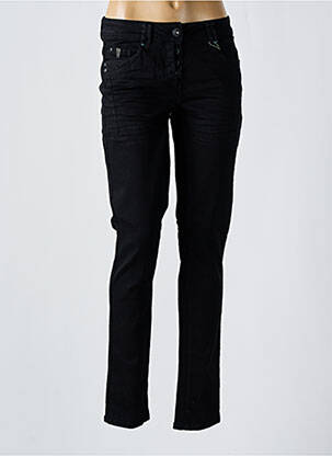 Pantalon slim poches noir CECIL femme