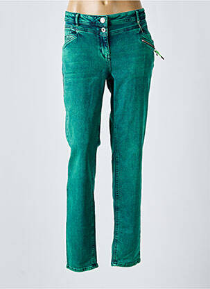 Pantalon slim poches vert CECIL femme