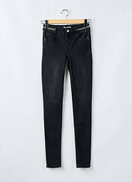 Pantalon slim poches noir MORGAN femme