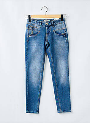 Jeans coupe slim poches bleu FREEMAN T.PORTER femme