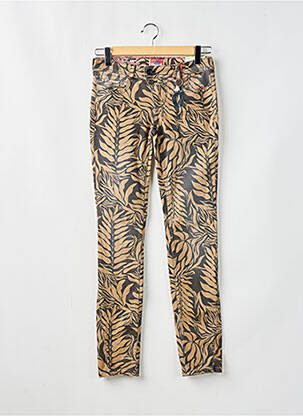 Pantalon slim poches beige STREET ONE femme