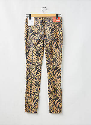 Pantalon slim poches beige STREET ONE femme