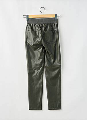 Pantalon slim taille élastique vert STREET ONE femme