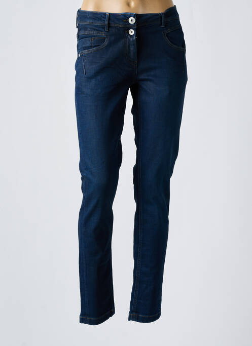 Jeans coupe slim poches bleu CECIL femme