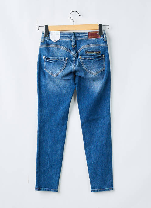 Jeans coupe slim bleu FREEMAN T.PORTER pour femme
