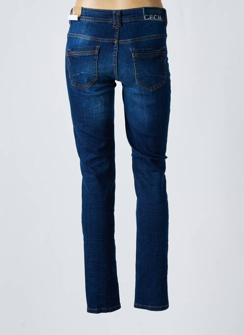 Jeans skinny bleu CECIL pour femme