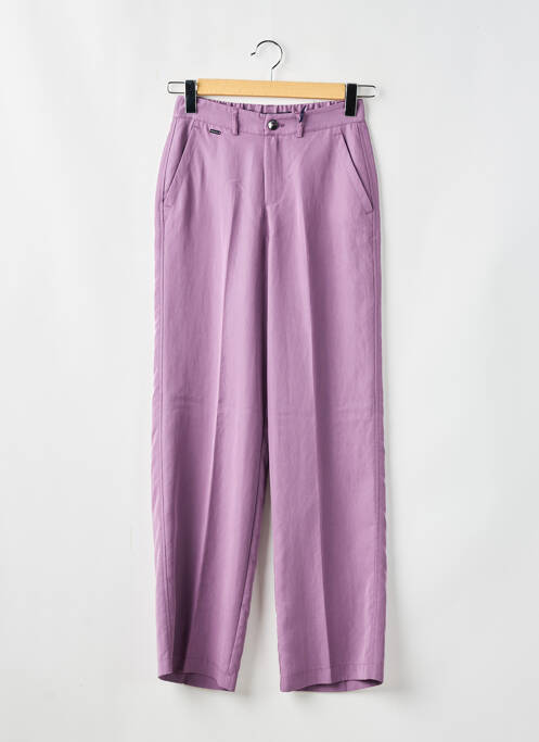Pantalon droit violet STREET ONE pour femme