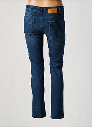 Jeans coupe slim poches bleu EVA KAYAN femme