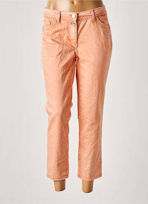 Pantalon 7/8 stretch taille normale orange CECIL femme