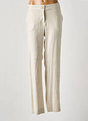 Pantalon droit beige EVA KAYAN pour femme seconde vue