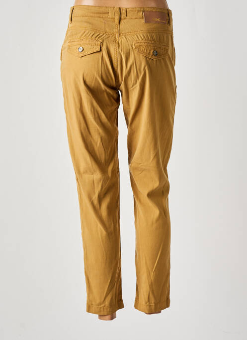Pantalon 7/8 poches beige EVA KAYAN femme