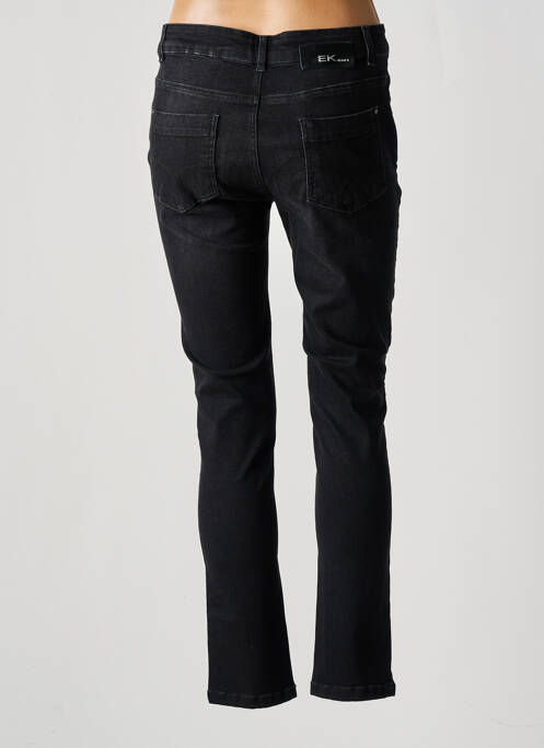 Jeans coupe slim noir EVA KAYAN femme