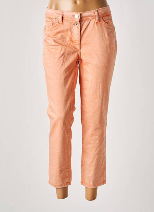 Pantalon 7/8 orange CECIL pour femme