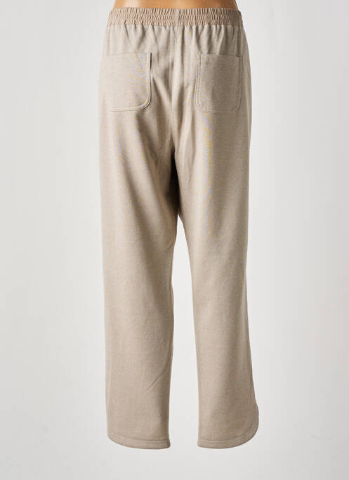 Pantalon droit beige EVA KAYAN pour femme