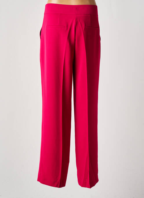 Pantalon droit rose EVA KAYAN pour femme