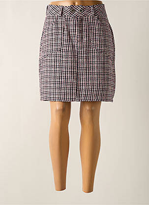 Jupe courte poches rose STREET ONE femme