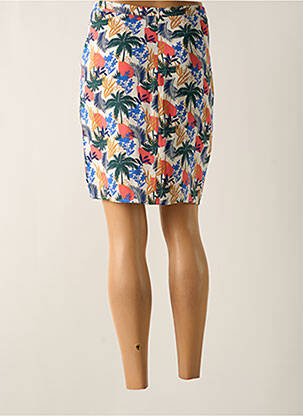Jupe courte taille haute blanc I.CODE (By IKKS) femme