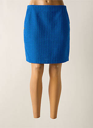 Jupe courte poches bleu STREET ONE femme