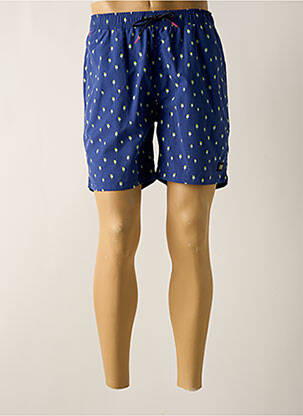 Short de bain imprimé fantaisie bleu SCOTCH & SODA homme
