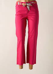 Pantalon 7/8 rose GEISHA pour femme seconde vue